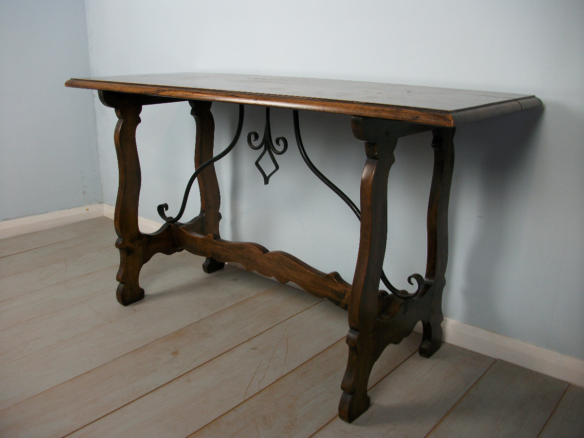 walnut refectory table